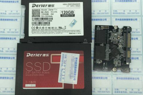 SM2258XT主控德乐120G SSD无法识别数据恢复成功