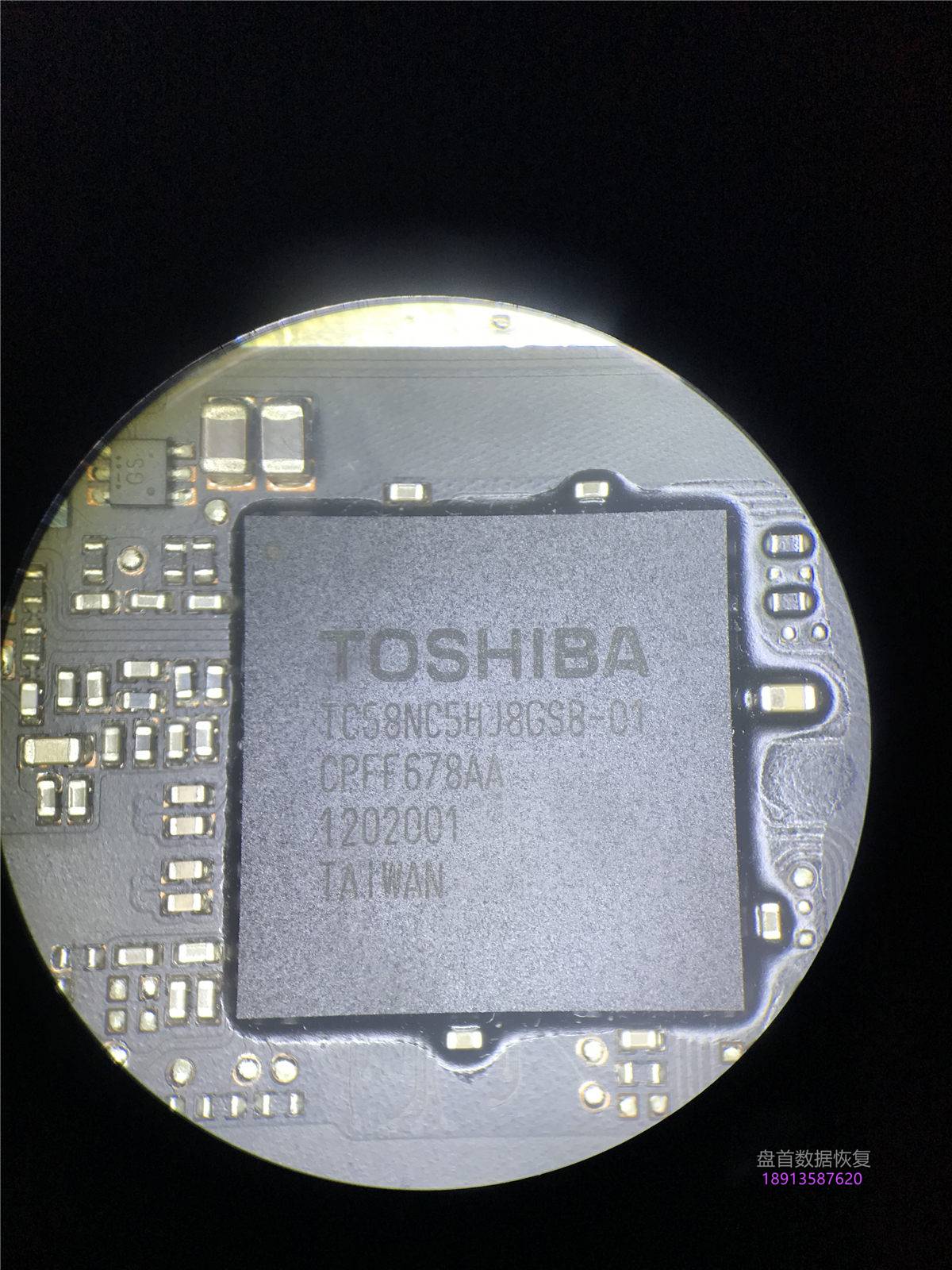MacBook air固态硬盘损坏数据恢复成功主控TC58NC5HJ8GSB东芝SSD