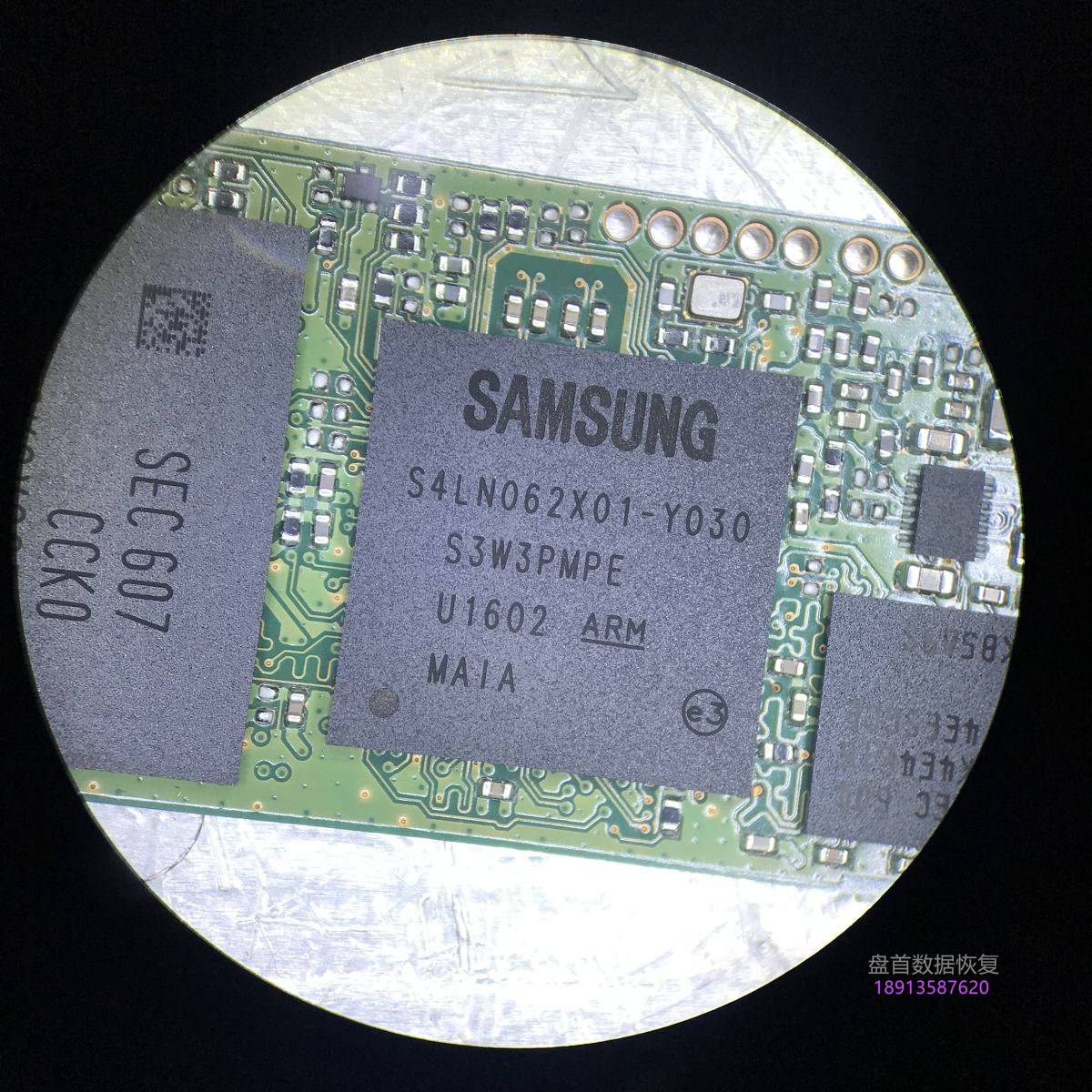 三星PM871 MZNLN256HCHP-000H1 SSD无法识别BitLocker分区加密数据恢复成功