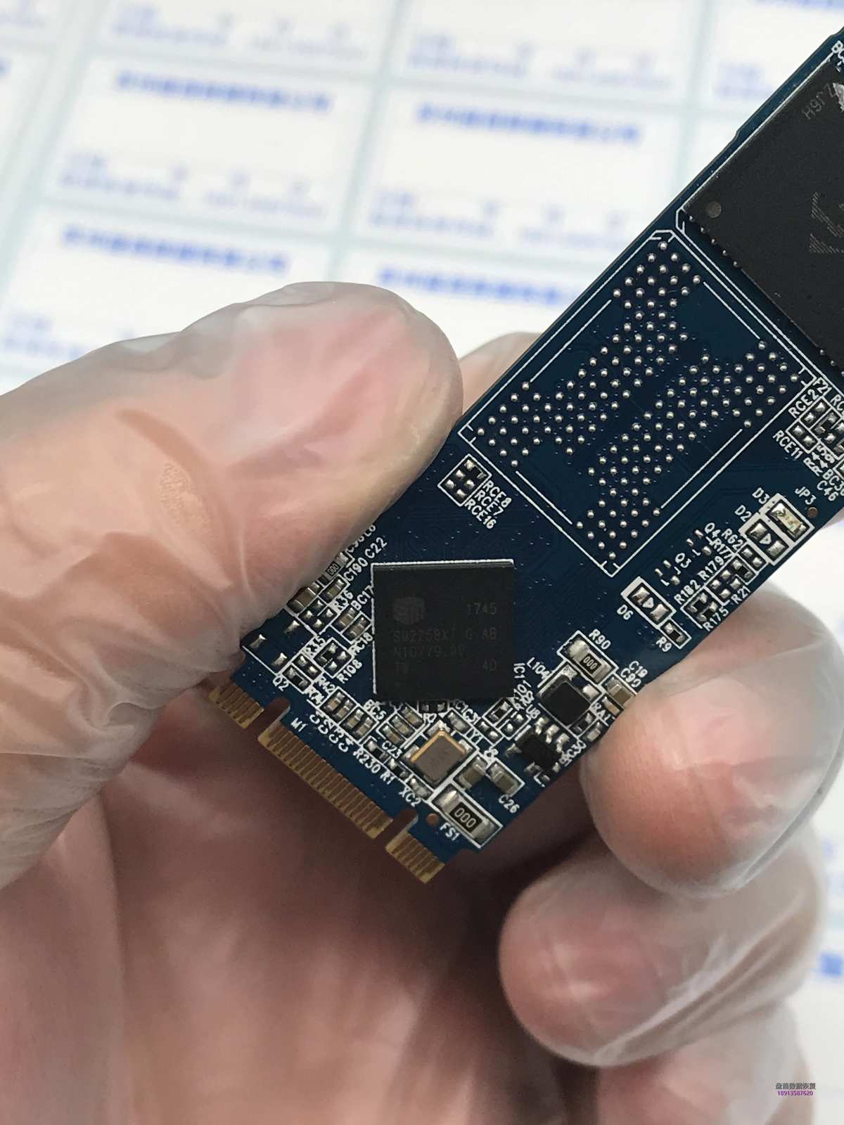 R1R608128G瑞势SSD固态硬盘主控SM2258XT掉盘无法识别二次恢复成功