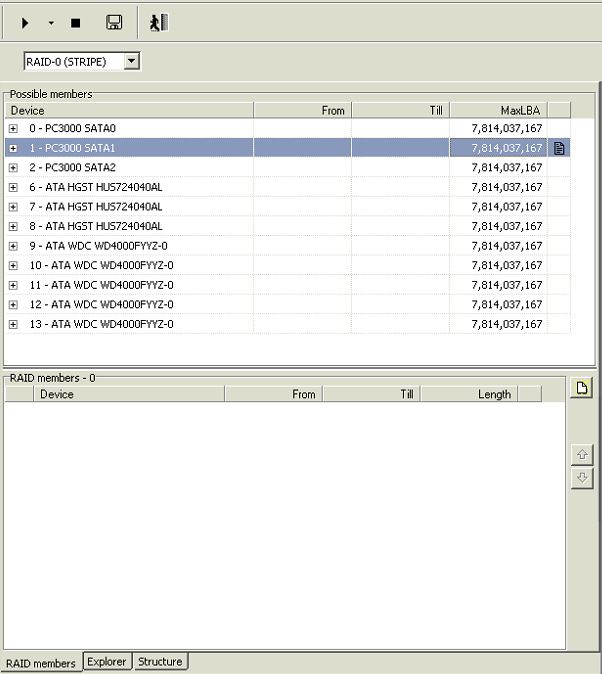 如何使用PC3000 DE Data Extractor RAID Edition恢复BtrFS文件系统RAID的数据恢复