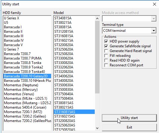 使用PC-3000 for HDD Seagate解决希捷Classical架构硬盘的常见问题