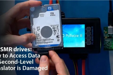 WD SMR叠瓦式硬盘如果二级转换器损坏了如何访问数据