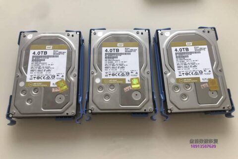 DELL服务器3块4TB硬盘组的RAID5有2块硬盘掉线,连同原操作系统一起恢复成功