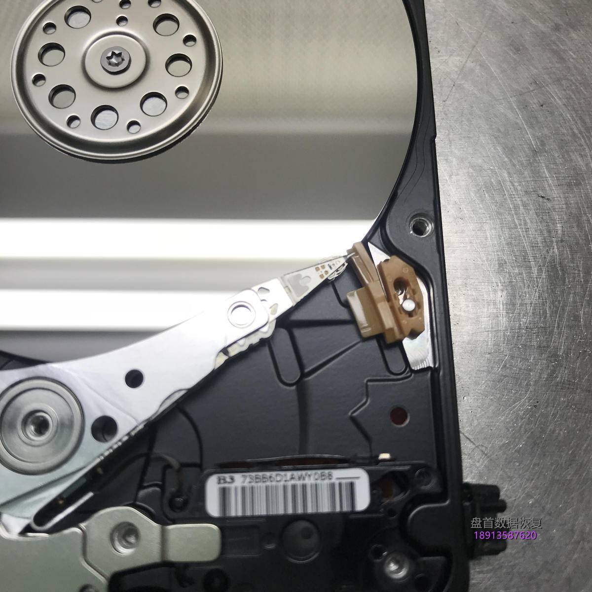 WD Elements 1TB移动硬盘WD10SMZW-11Y0TS0开盘数据恢复成功