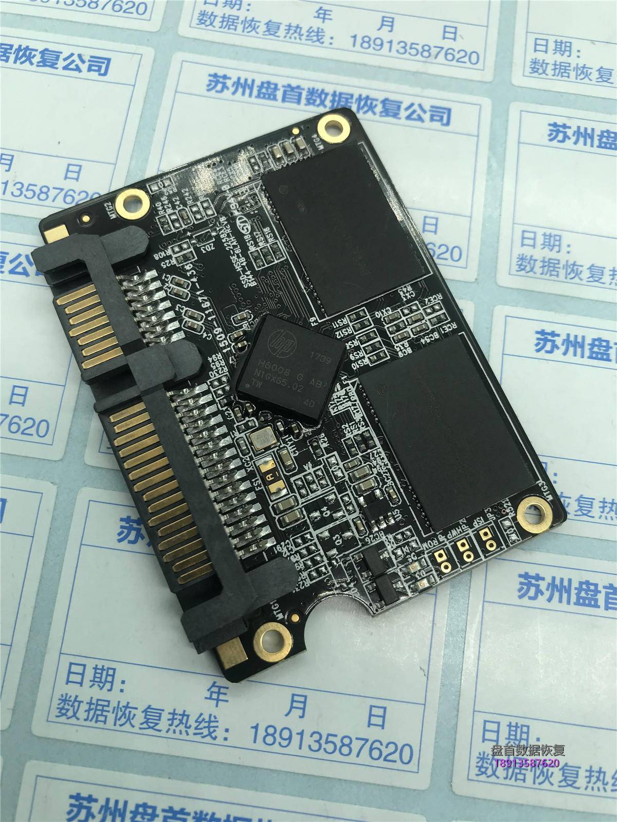 HP S700 SSD数据恢复SM2258XT不认盘无法识别数据恢复