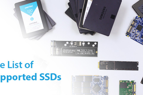 PC3000 SSD 系统支持的 SSD 列表（定期更新，版本 3.4.12）