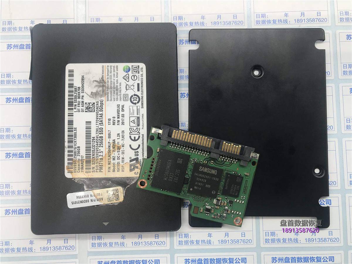 SAMSUNG MZ7LN256HMJP-000L7三星PM871a不读盘SSD无法识别数据恢复成功