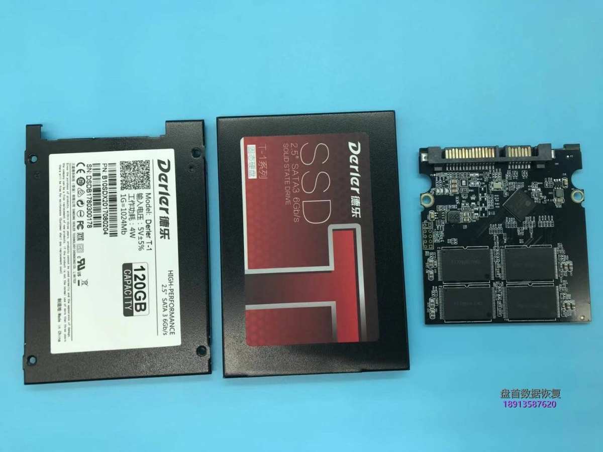 SM2258XT德乐120G固态硬盘掉盘不认盘无法读取数据恢复成功