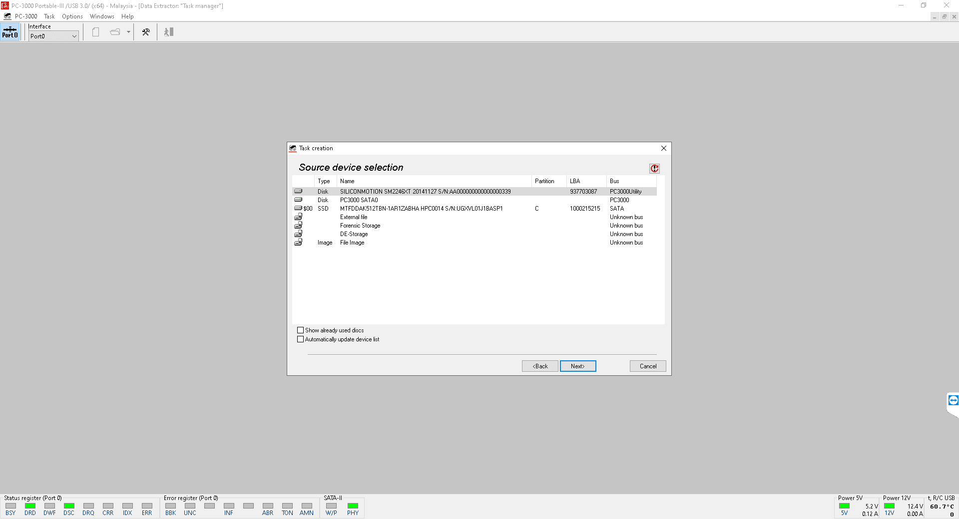 PC3000 SSD如何为 SM2258XT/SM2259XT/XT2 选择正确的loader
