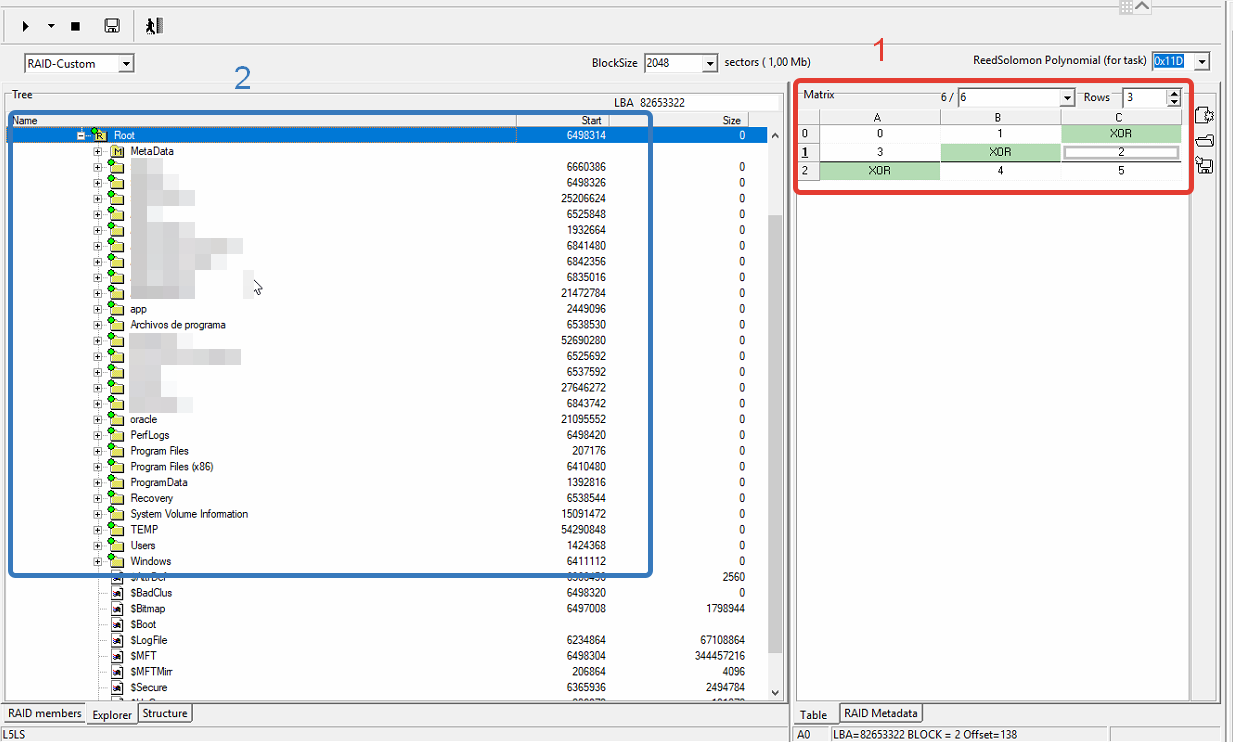 使用PC-3000 DE. Data Extractor RAID Edition 进行VMFS虚拟化数据恢复