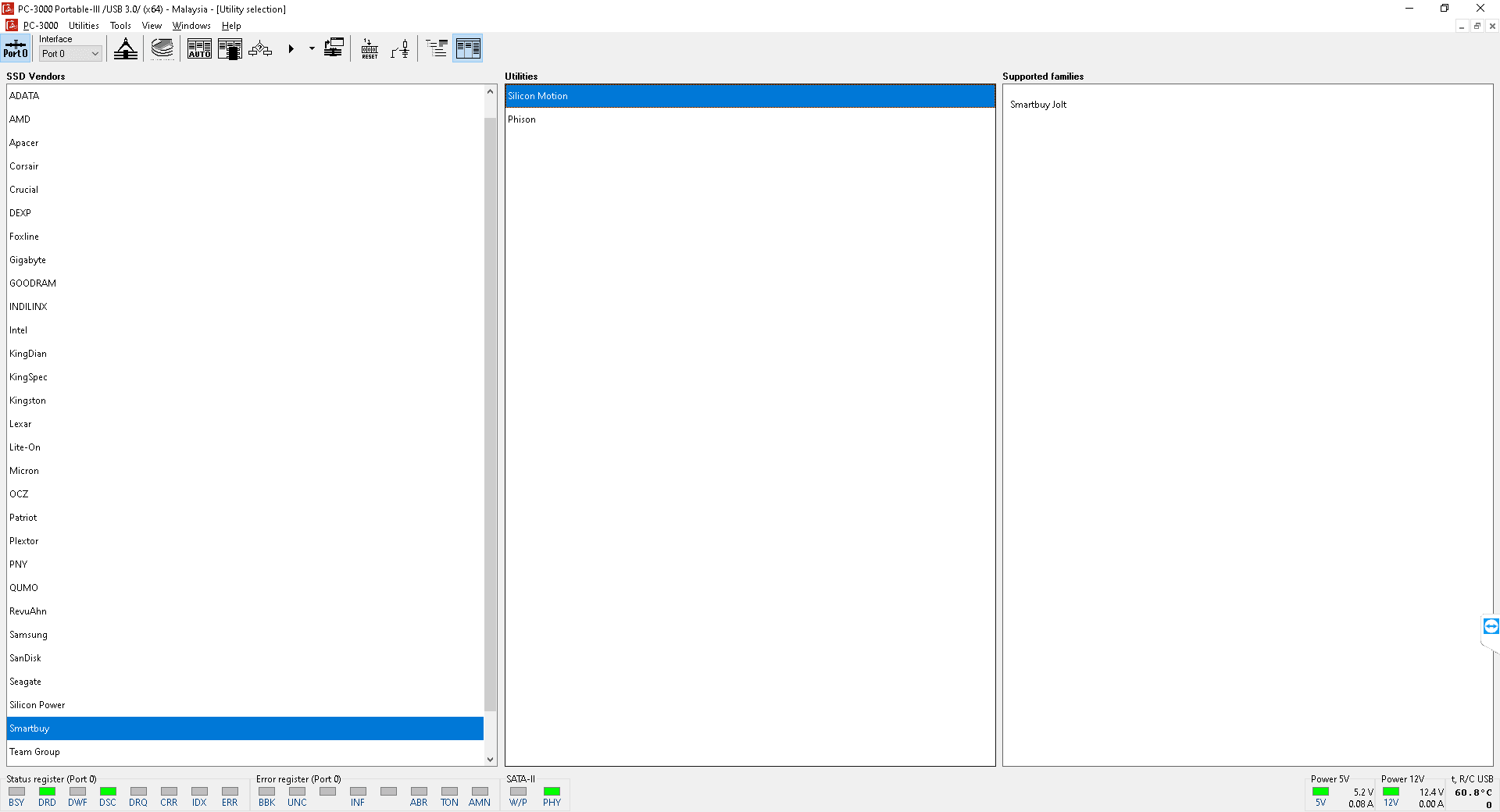 PC3000 SSD如何为 SM2258XT/SM2259XT/XT2 选择正确的loader