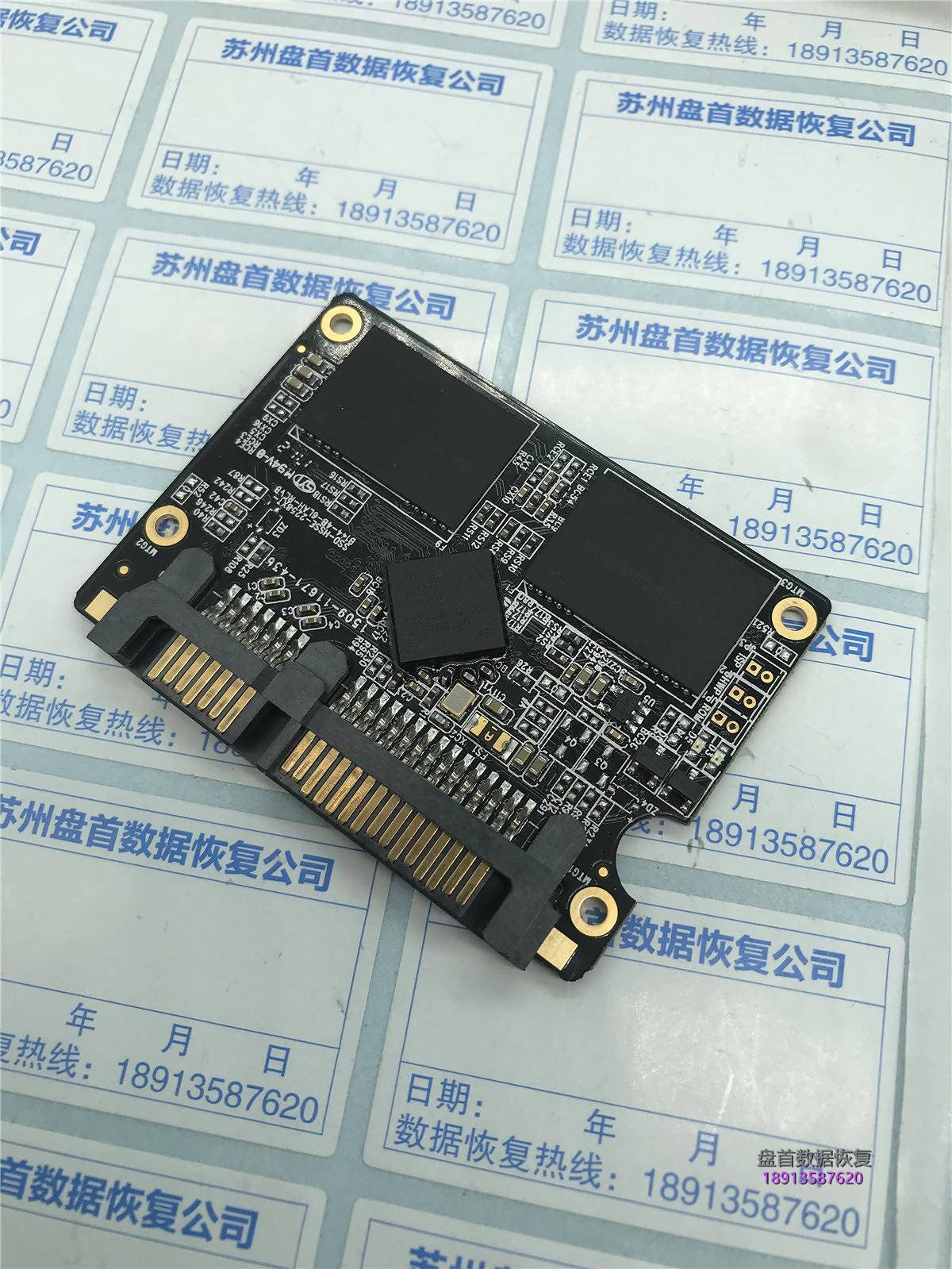 惠普固态硬盘数据恢复成功HP S700 120G H6008主控