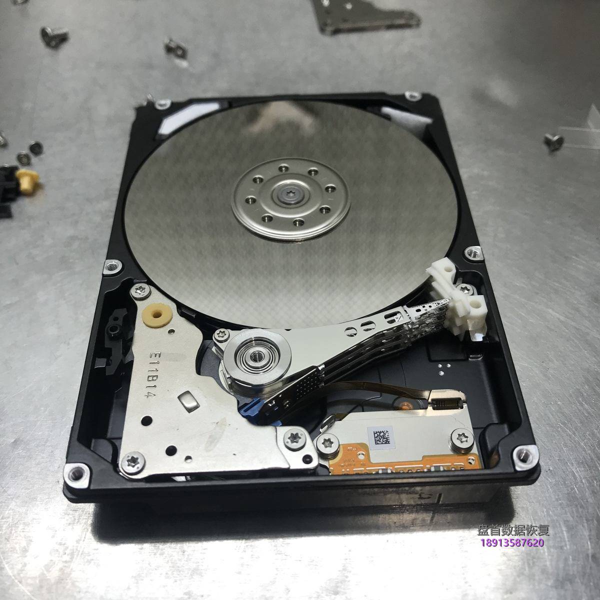 东芝硬盘MK1059GSM二次开盘数据恢复成功