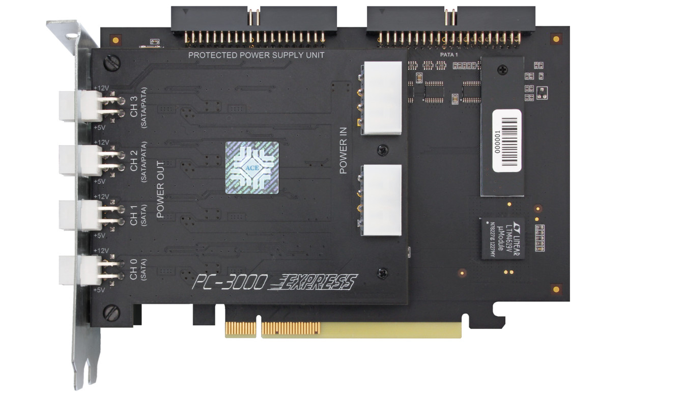 PC3000 for HDD PC-3000 Express Rev 2.0 的主要特点