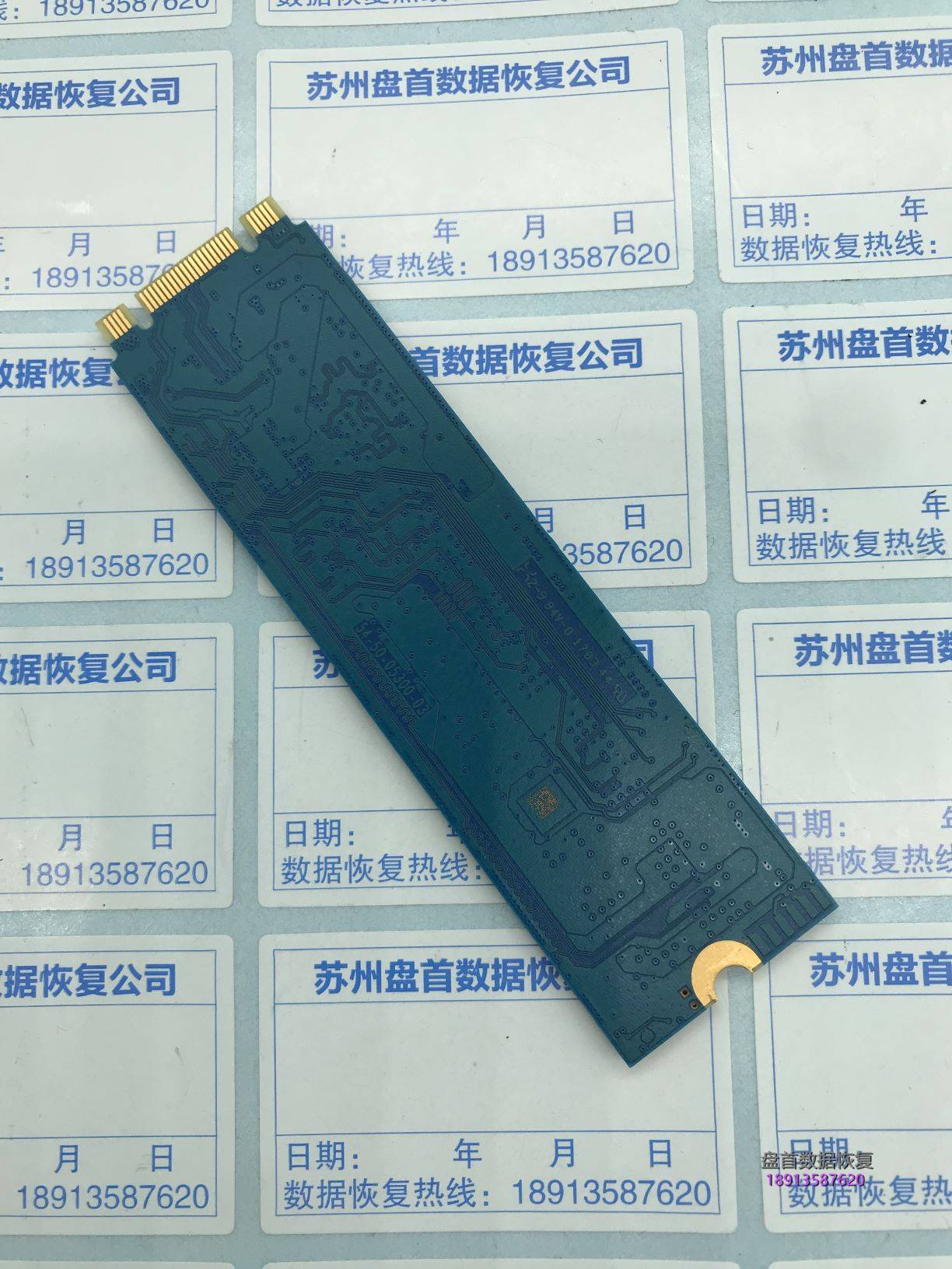SanDisk闪迪X400固态硬盘无法识别读不到盘主控Marvell 88SS1074数据恢复成功