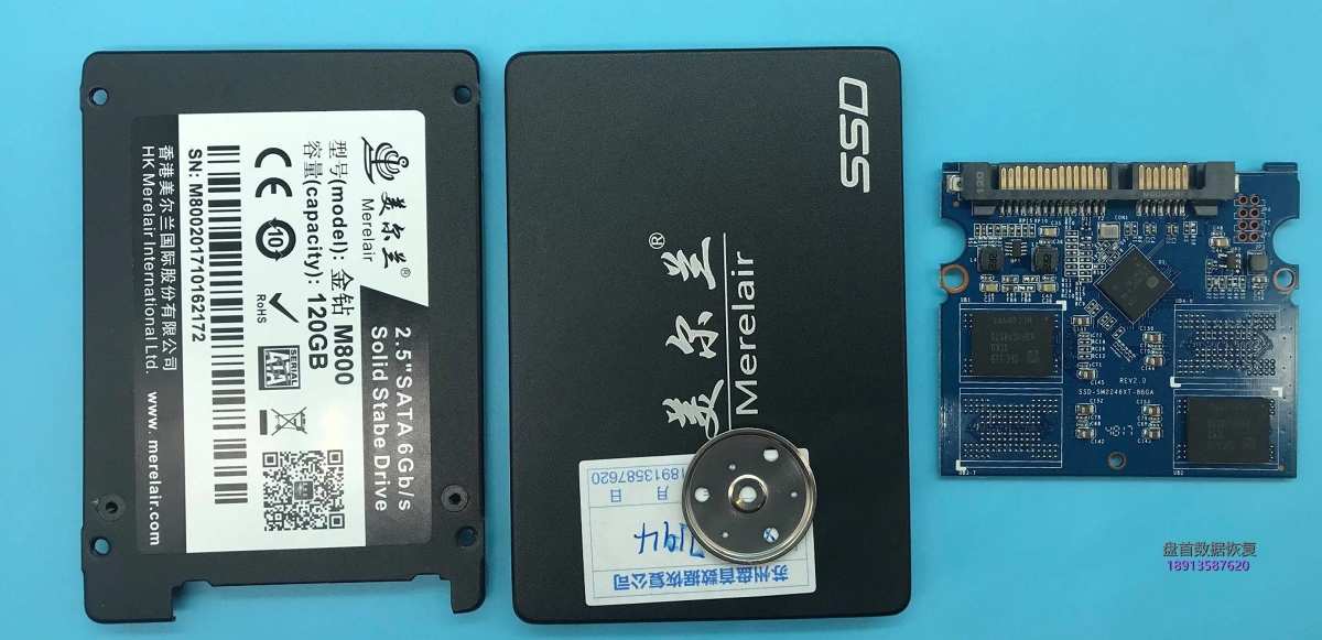 SM2246XT无法识别杂牌120GSSD固态硬盘无法读取数据信管飞进销存数据库完美恢复