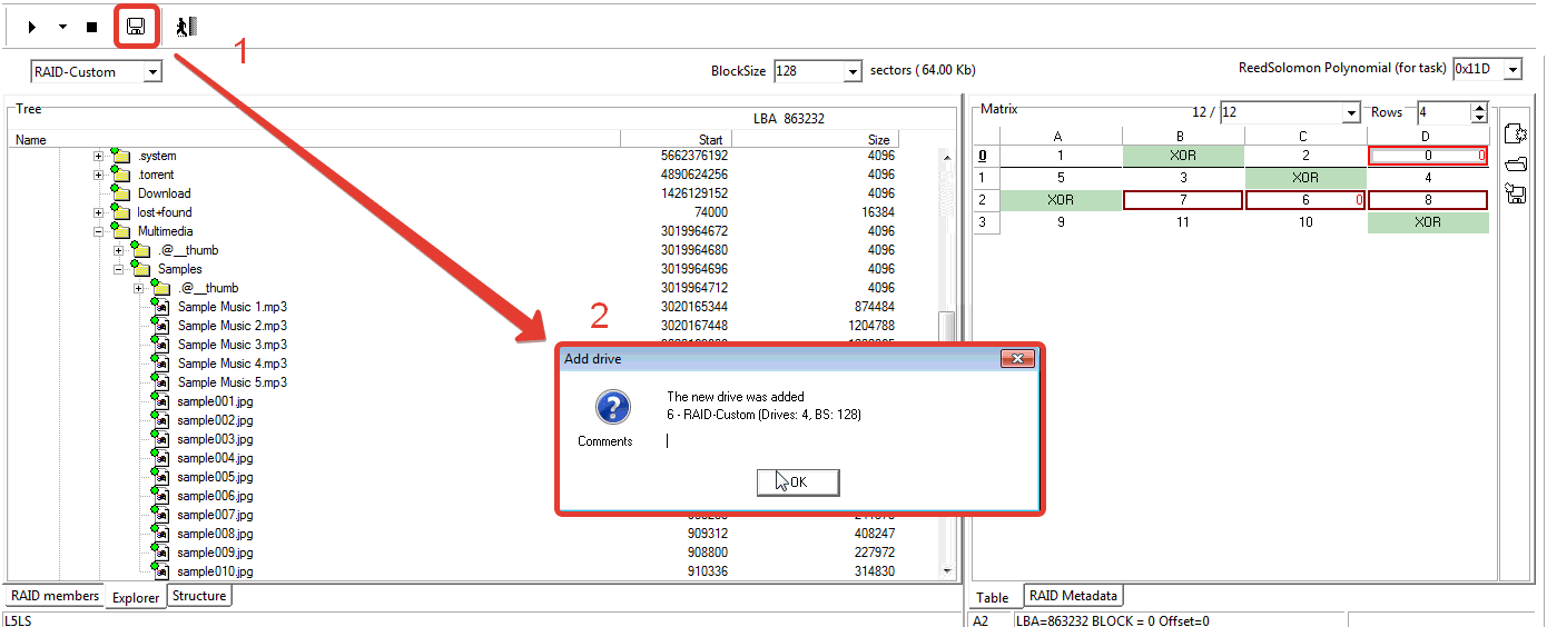PC3000 DE Data Extractor RAID Edition 如何使用Ext4文件系统元数据构建RAID阵列