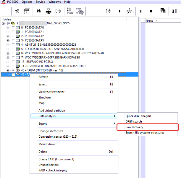 PC-3000 Data Extractor RAID Edition案例研究,从典型的Linux RAID中恢复数据