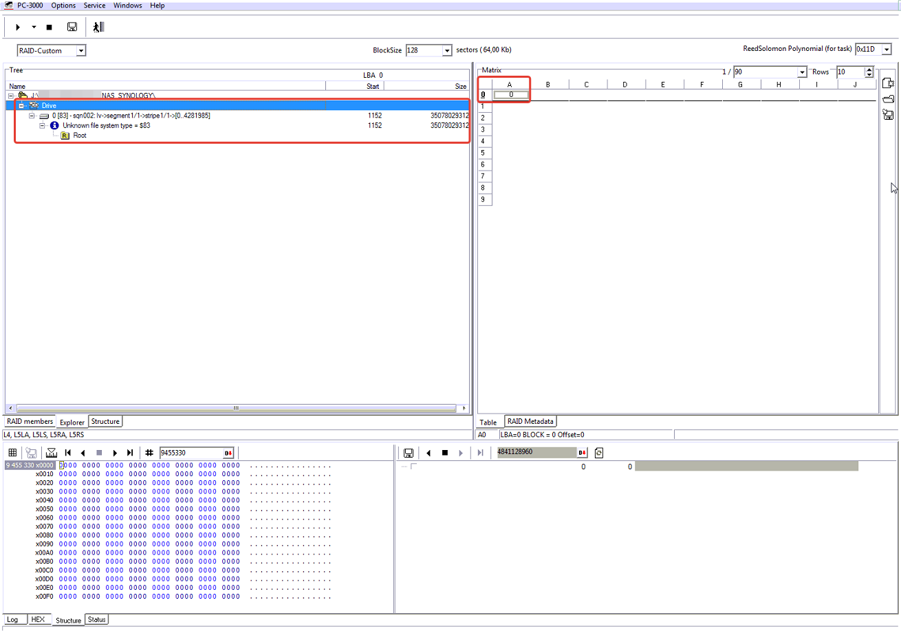 PC-3000 Data Extractor RAID Edition案例研究,从典型的Linux RAID中恢复数据