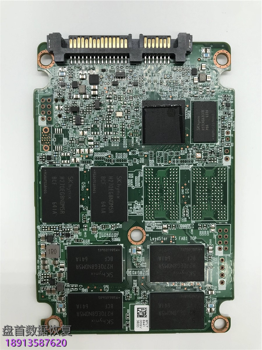 英特尔Intel 360G SSD固态硬盘 主控为SM2258 通电无法识别所有数据完美恢复