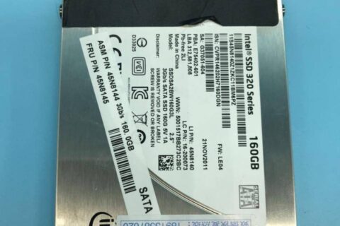 SSDSA2BW160G3L英特尔固态硬盘Intel320Series G3(160G)BIOS容量只能识别8M数据恢复成功