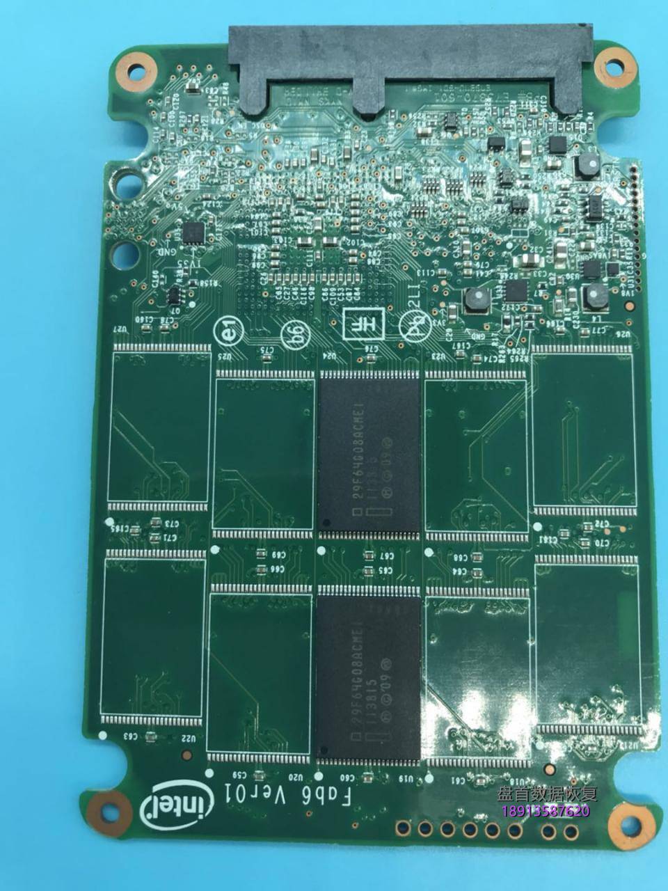 SSDSA2BW160G3L英特尔固态硬盘Intel320Series G3(160G)BIOS容量只能识别8M数据恢复成功