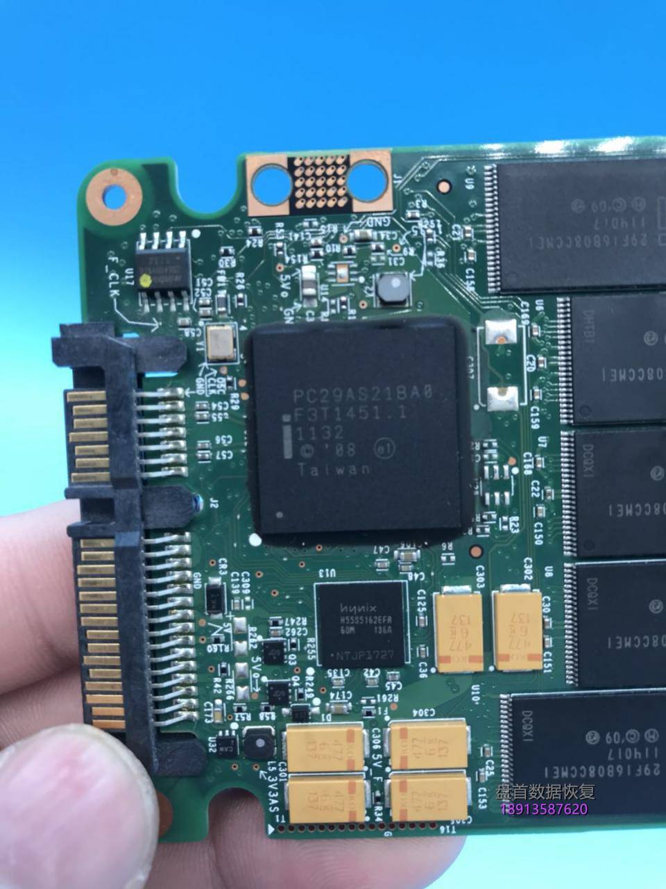 SSDSA2BW160G3L英特尔固态硬盘Intel320Series G3(160G)BIOS容量只能识别8M数据恢复成功