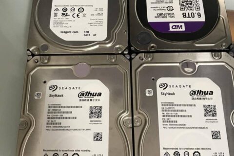 完美恢复DIY服务器4块6TB硬盘RAID5阵列出错导致2块硬盘同时掉线数据恢复成功