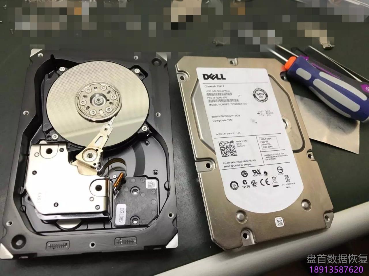 成功恢复Vmware ESXI 5.5单盘服务器,希捷SAS600G磁头损坏