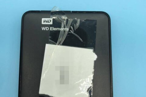 二次开盘恢复WD10JMVW-11AJGS2西部数据WD1TB移动硬盘数据恢复成功