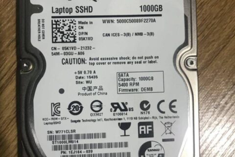 ST1000LM014硬盘通电不转这是希捷SSHD固态混合硬盘的NAND芯片故障通病问题数据恢复方法