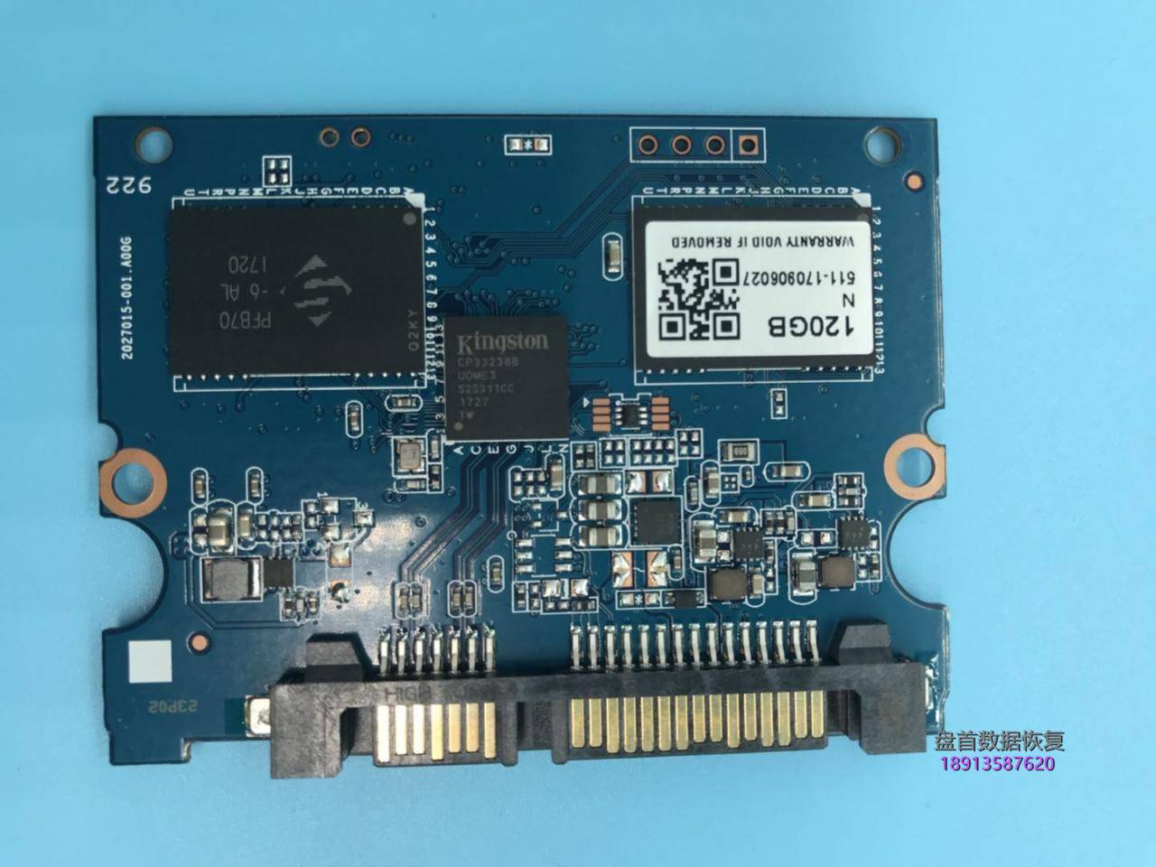 金士顿SA400S37型号变成SATAFIRM S11在PE里分区工具显示硬盘未分区转USB接入电脑里识别硬盘容量正常显示未初始化