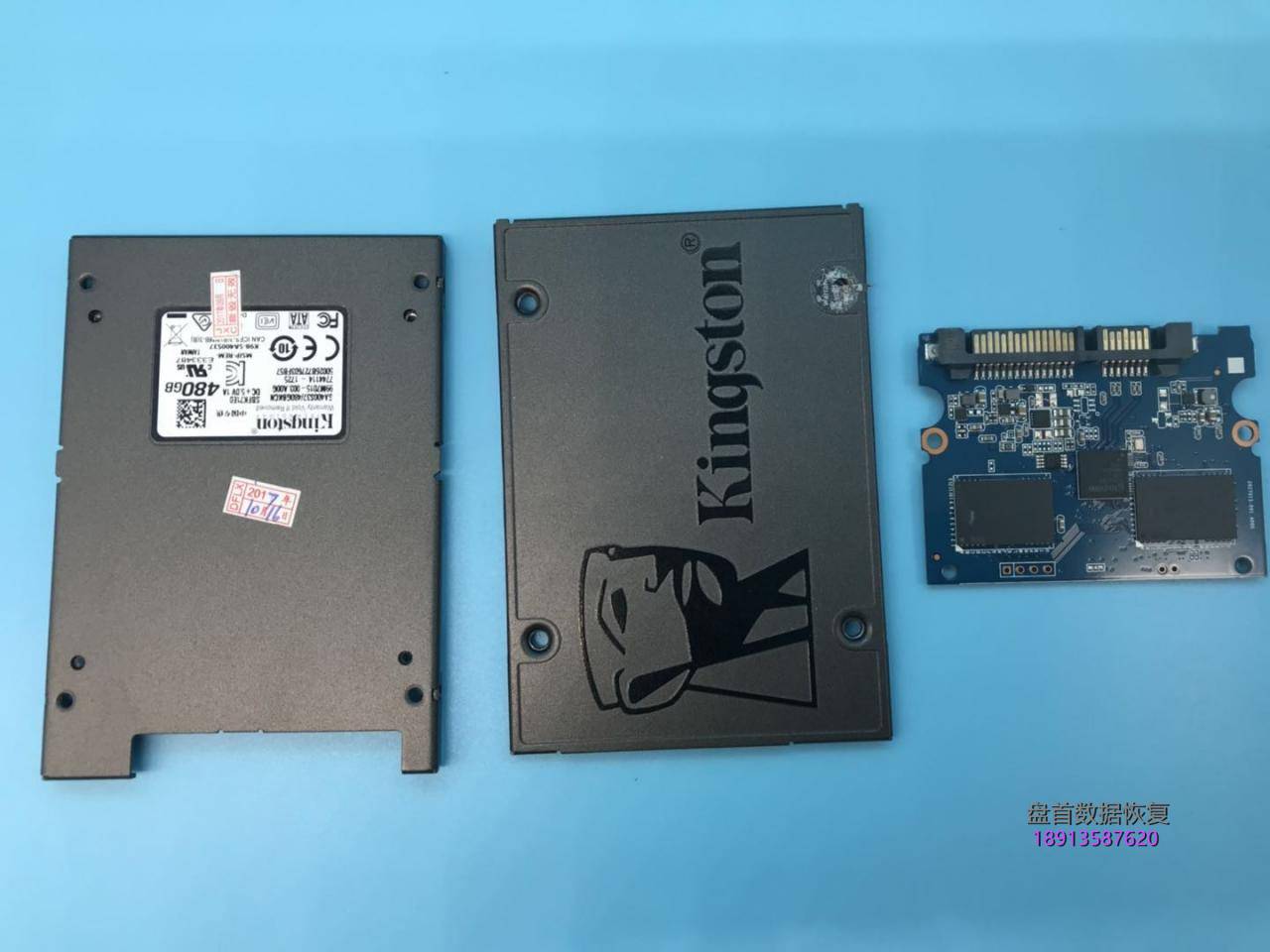 SATAFIRM S11金士顿Kingston SA400S37 480G SSD固态硬盘数据恢复成功主控型号CP33238B（PS3111）