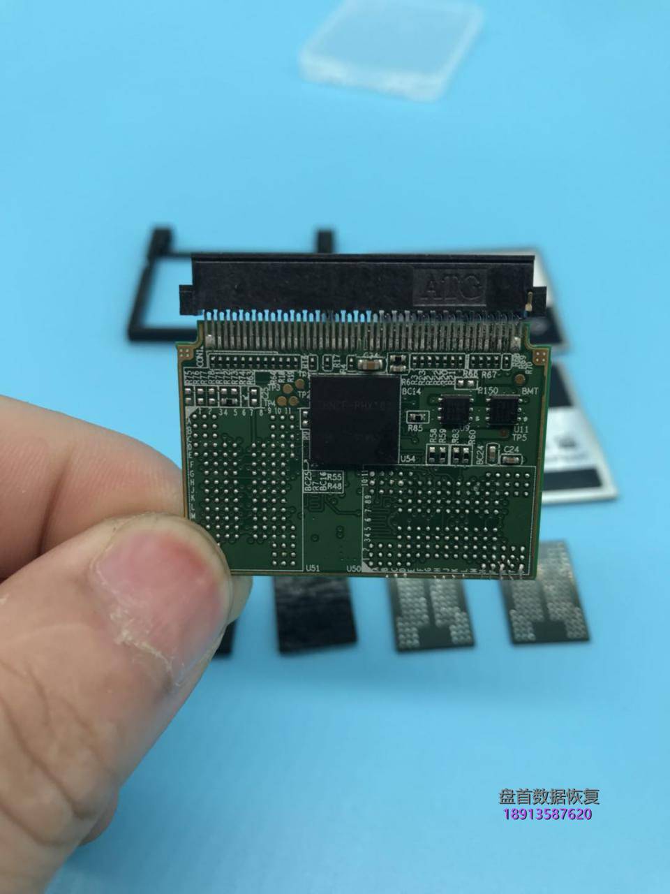 东芝EXCERIA 1000X 32GB 高速CF卡 无法识别数据恢复成功