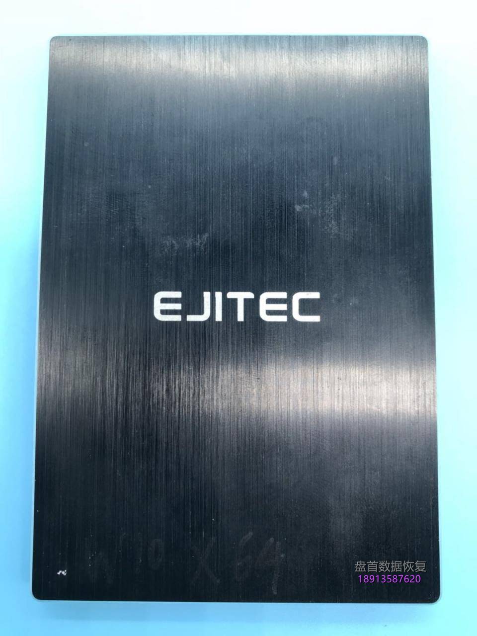 捷泰科EJS1000 64GSSD固态硬盘掉盘不认盘无法识别数据恢复成功
