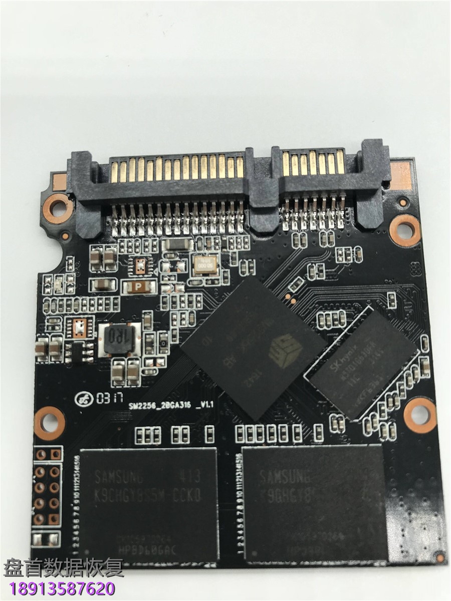 成功恢复德乐120G固硬盘SM2256K主控
