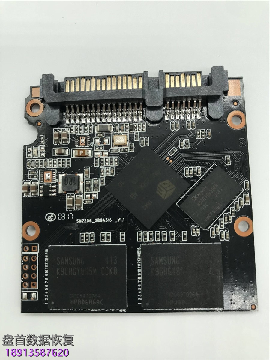 成功恢复德乐120G固硬盘SM2256K主控