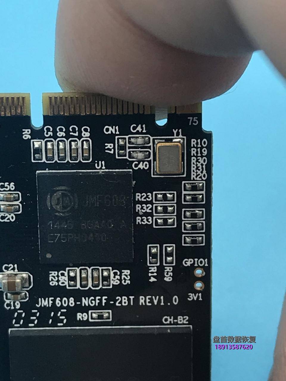 128g-king-spec-ssd固态硬盘通电无法识别-m-2-ngff接口jmf608主控-完美成功 128G king spec SSD固态硬盘通电无法识别 M.2 NGFF接口JMF608主控 完美成功恢复全部数据