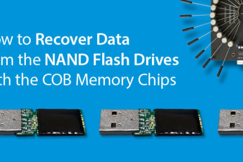 PC-3000 Flash如何使用COB（板载芯片）存储芯片从NAND闪存驱动器中恢复数据PC3000 Flash