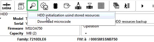 使用PC-3000 for HDD恢复Hitachi IBM-ARM硬盘容量为MB (2)的数据