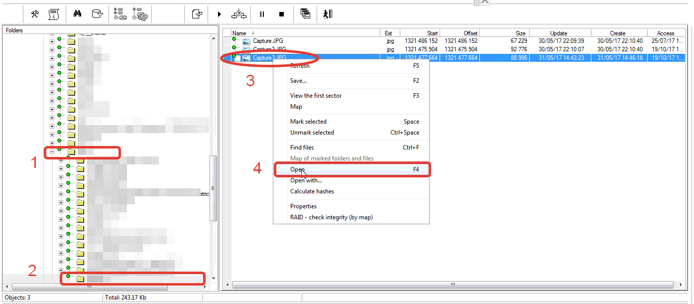PC3000 DE Data Extractor RAID Edition 如何使用Ext4文件系统元数据构建RAID阵列