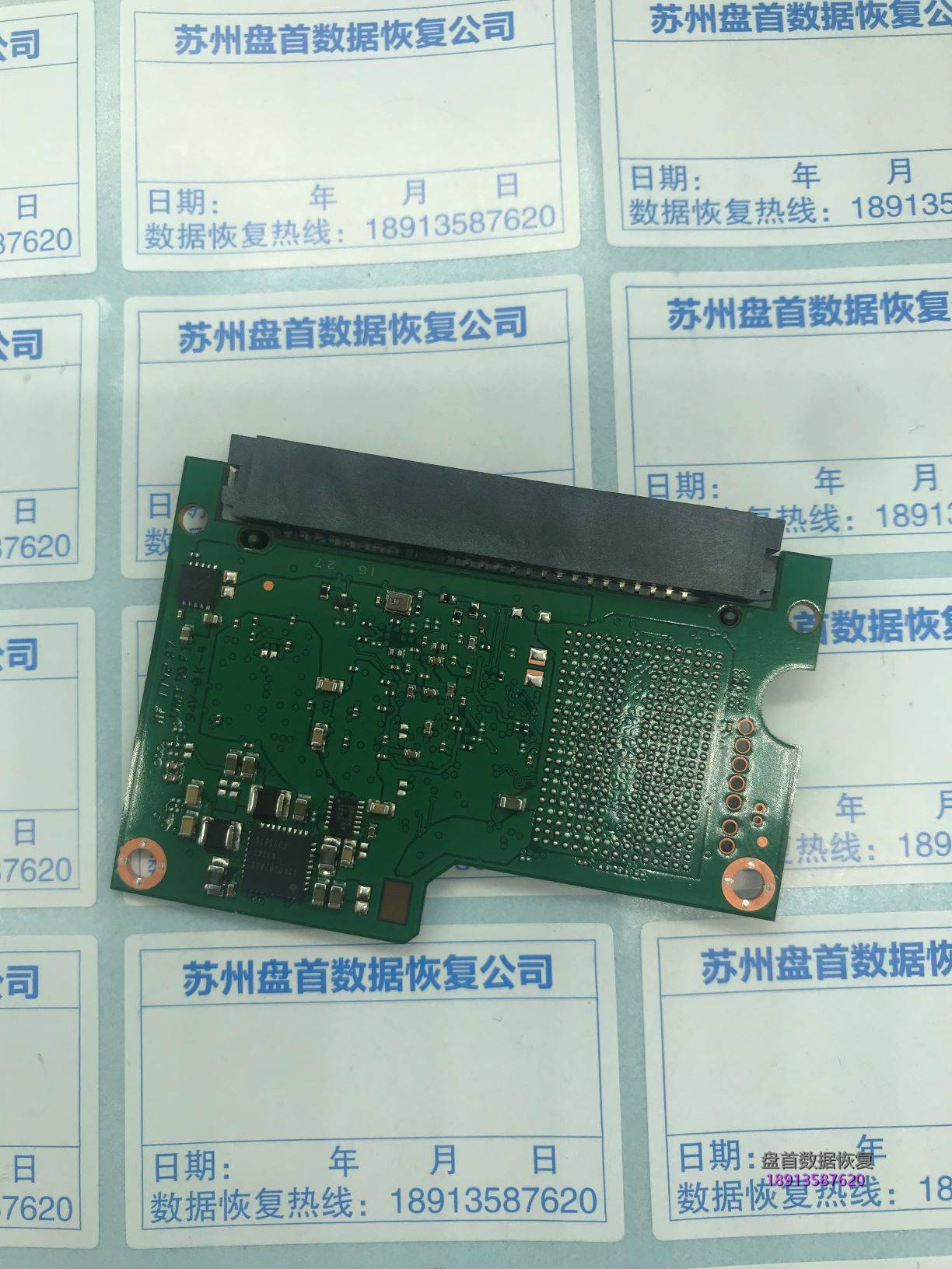 MZ-75E250三星850 EVO主控型号S4LN062X01-Y030主控短路温度过高电流过高芯片级数据恢复成功