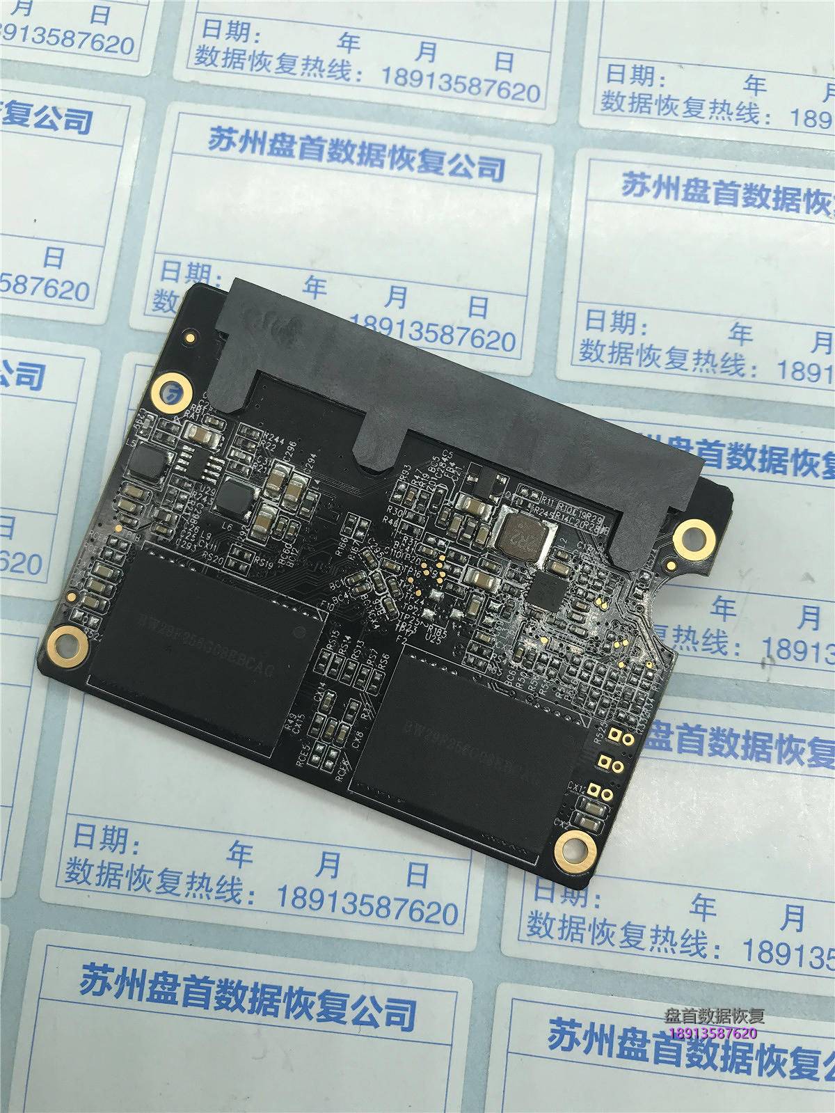 惠普固态硬盘数据恢复成功HP S700 120G H6008主控