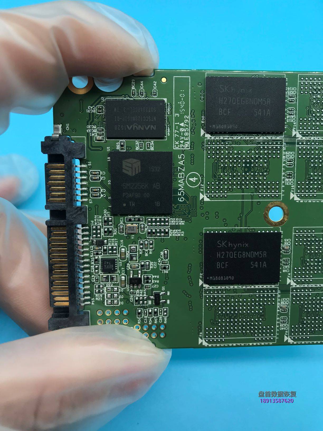 SM2256K主控突然掉盘无法读取修复成功威刚ADATA SP550 120G固态硬盘数据恢复