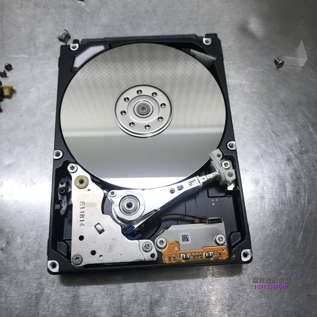 东芝硬盘MK1059GSM二次开盘数据恢复成功