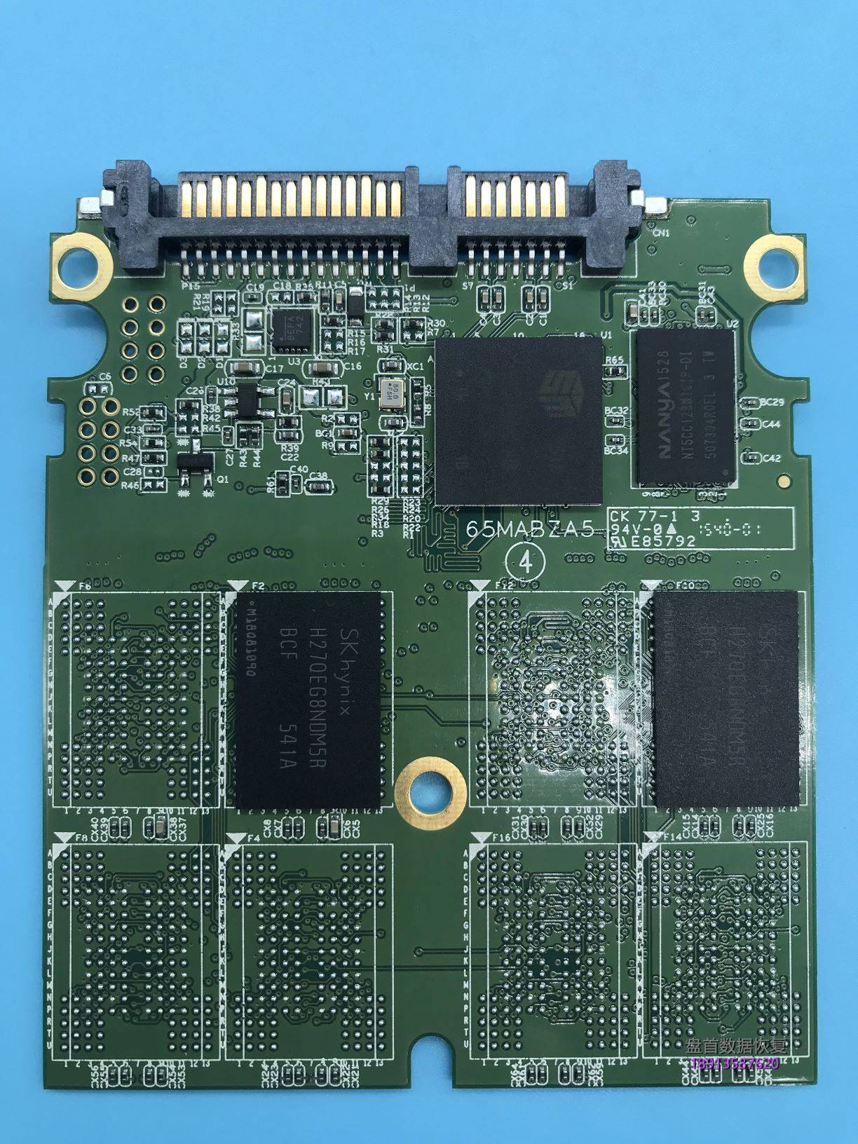 SM2256K主控突然掉盘无法读取修复成功威刚ADATA SP550 120G固态硬盘数据恢复