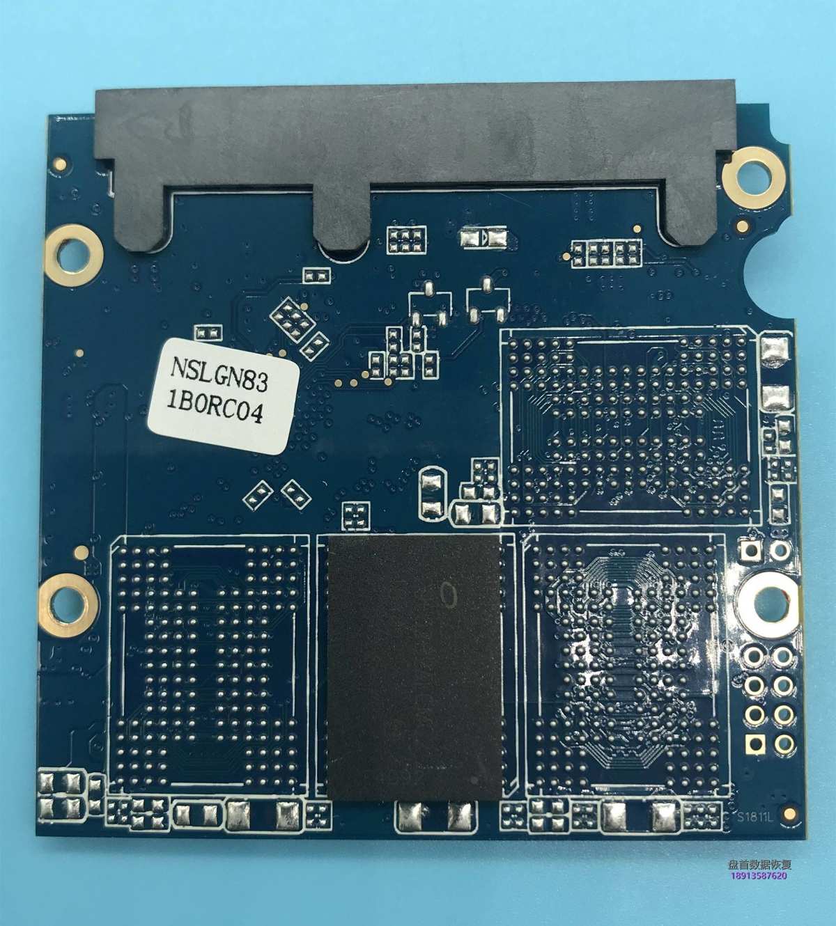 朗科N530S480G SSD固态硬盘SM2258XT主控掉盘无法识别数据成功恢复