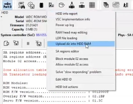 使用PC3000 7.2 版本修复西部数据SMR叠瓦盘的二级翻译器（T2）