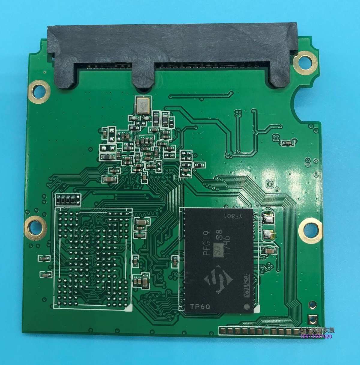 SSD固态硬盘突然损坏无法识别金胜维128G固态硬盘initio主控INIC-5081实际为PS3111数据完美恢复